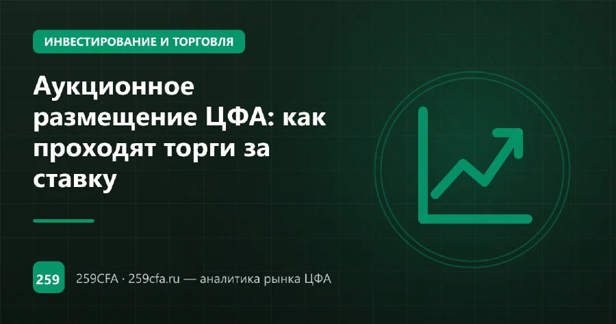 Аукционное размещение ЦФА: как проходят торги за ставку