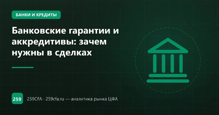 Банковские гарантии и аккредитивы: зачем нужны в сделках