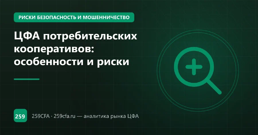 ЦФА потребительских кооперативов: особенности и риски