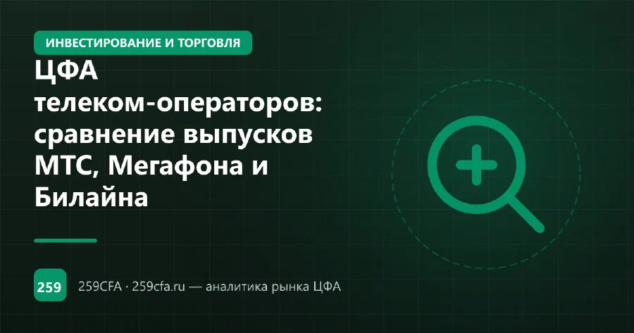 ЦФА телеком-операторов: сравнение выпусков МТС, Мегафона и Билайна