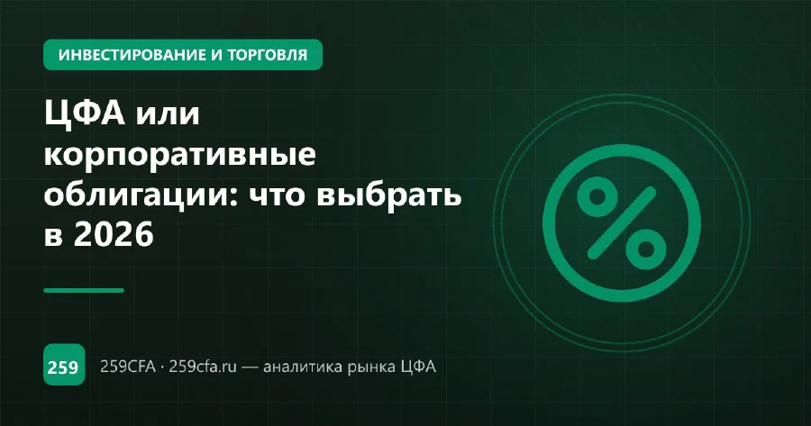 ЦФА или корпоративные облигации: что выбрать в 2026