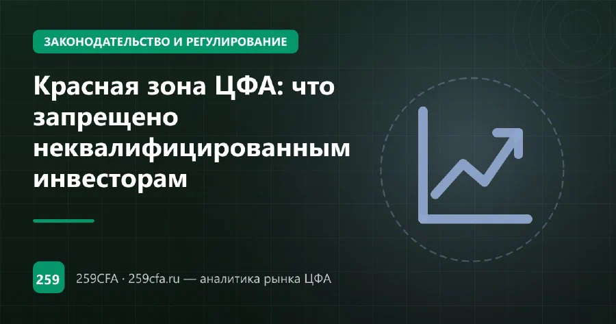 Красная зона ЦФА: что запрещено неквалифицированным инвесторам