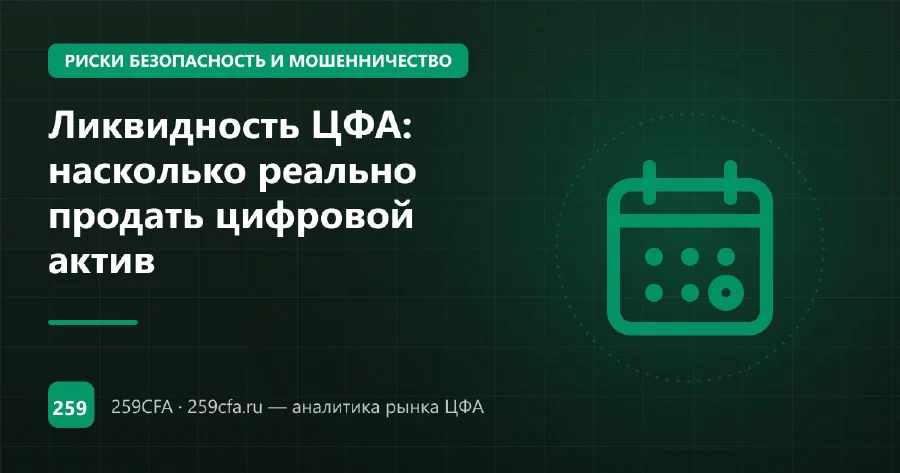 Ликвидность ЦФА: насколько реально продать цифровой актив