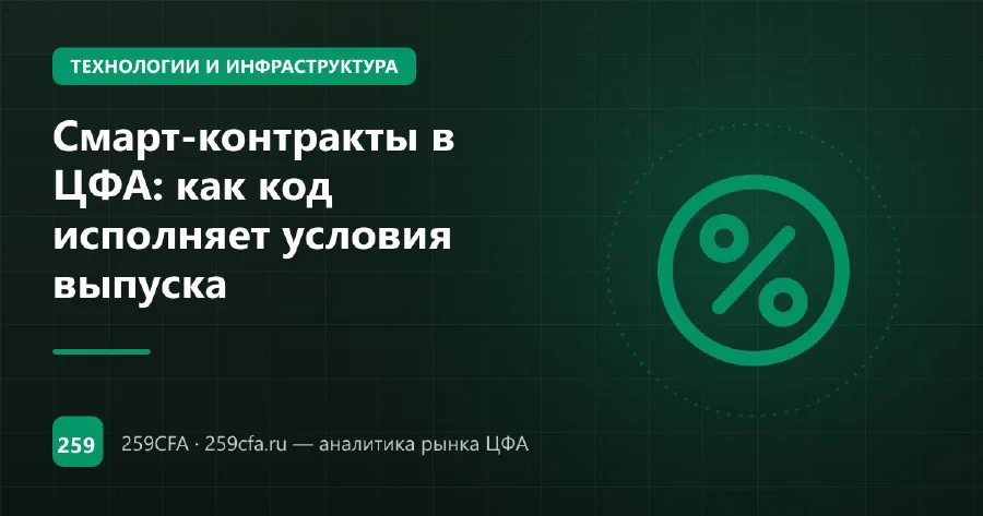 Смарт-контракты в ЦФА: как код исполняет условия выпуска