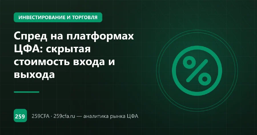 Спред на платформах ЦФА: скрытая стоимость входа и выхода