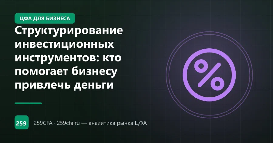Структурирование инвестиционных инструментов: кто помогает бизнесу привлечь деньги