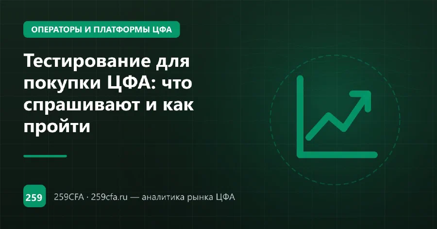Тестирование для покупки ЦФА: что спрашивают и как пройти