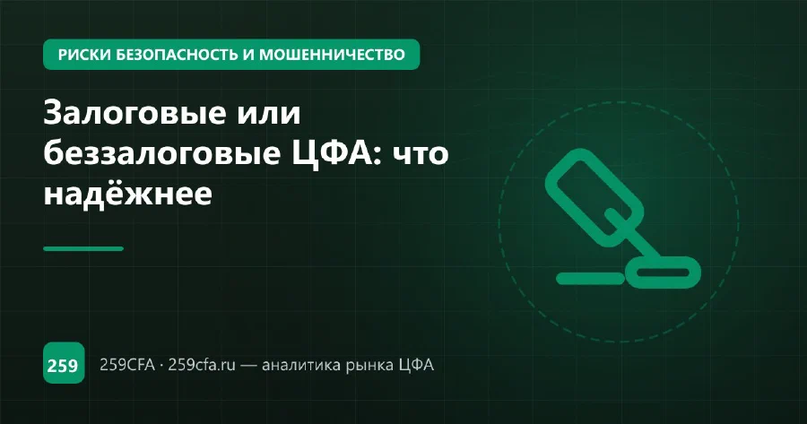 Залоговые или беззалоговые ЦФА: что надёжнее